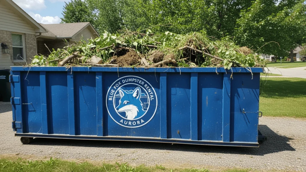Yard Waste Dumpster Rental Aurora-img